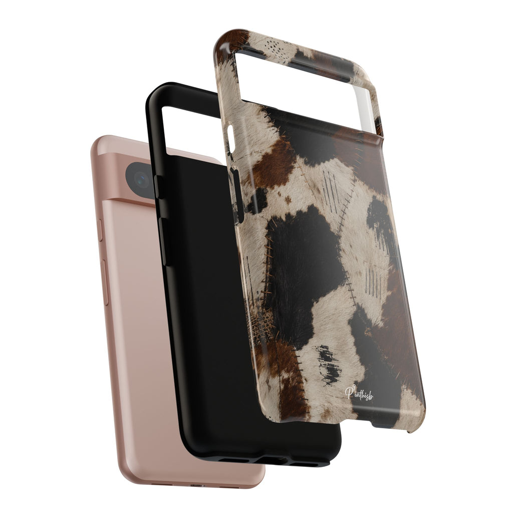 Brown & Black Animal Print Tough Case