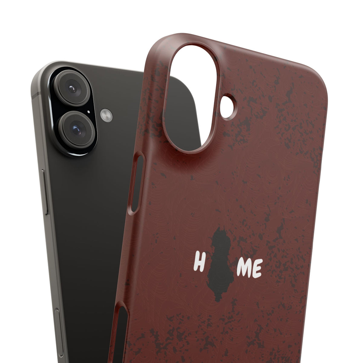 "HOME" Albania Snap Case