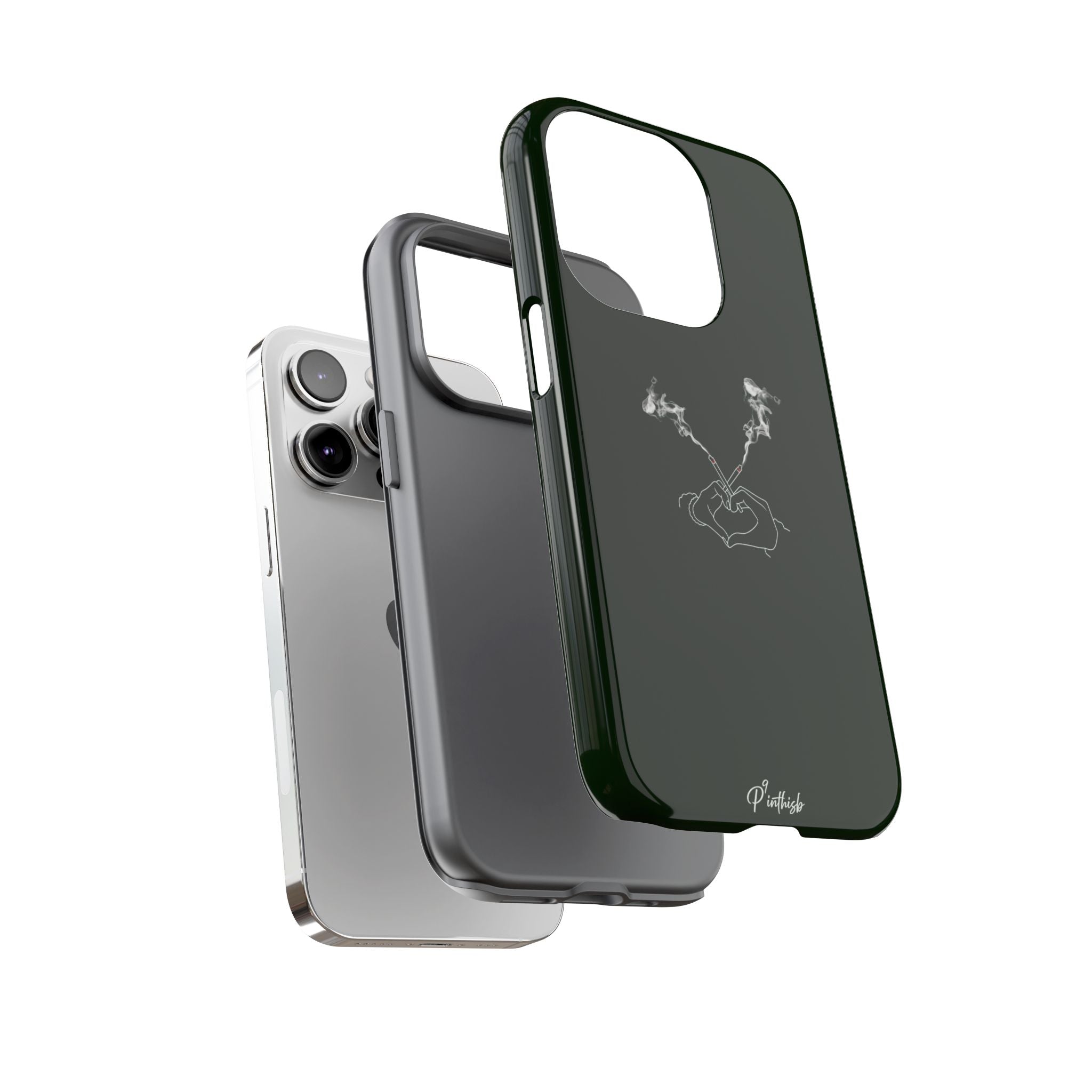 Smoke Heart Tough Case
