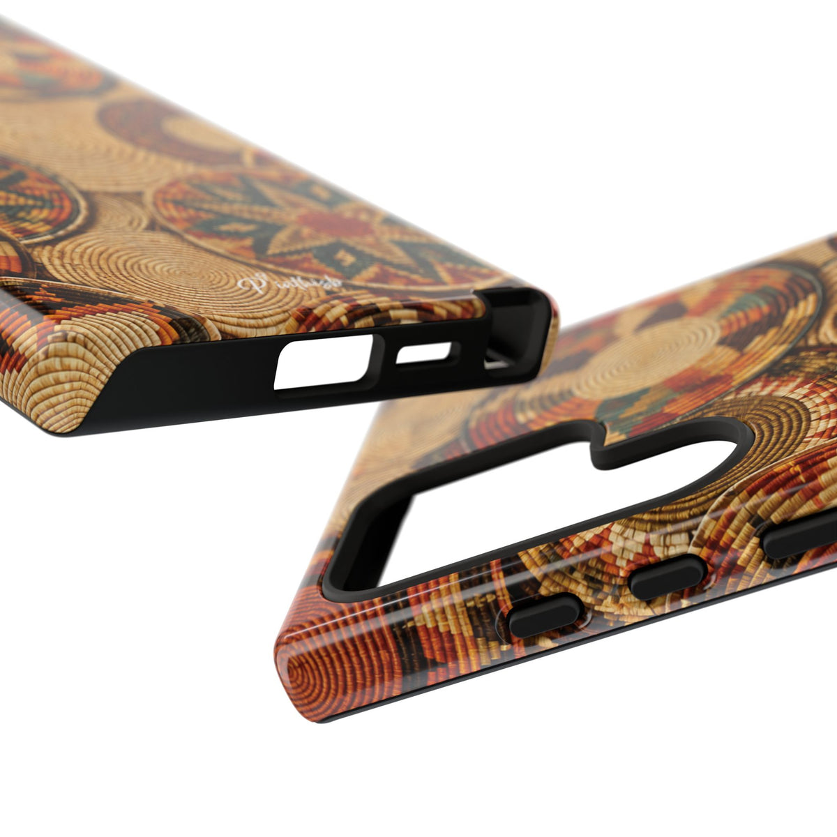 Bohemian Woven Basket Pattern Tough Case