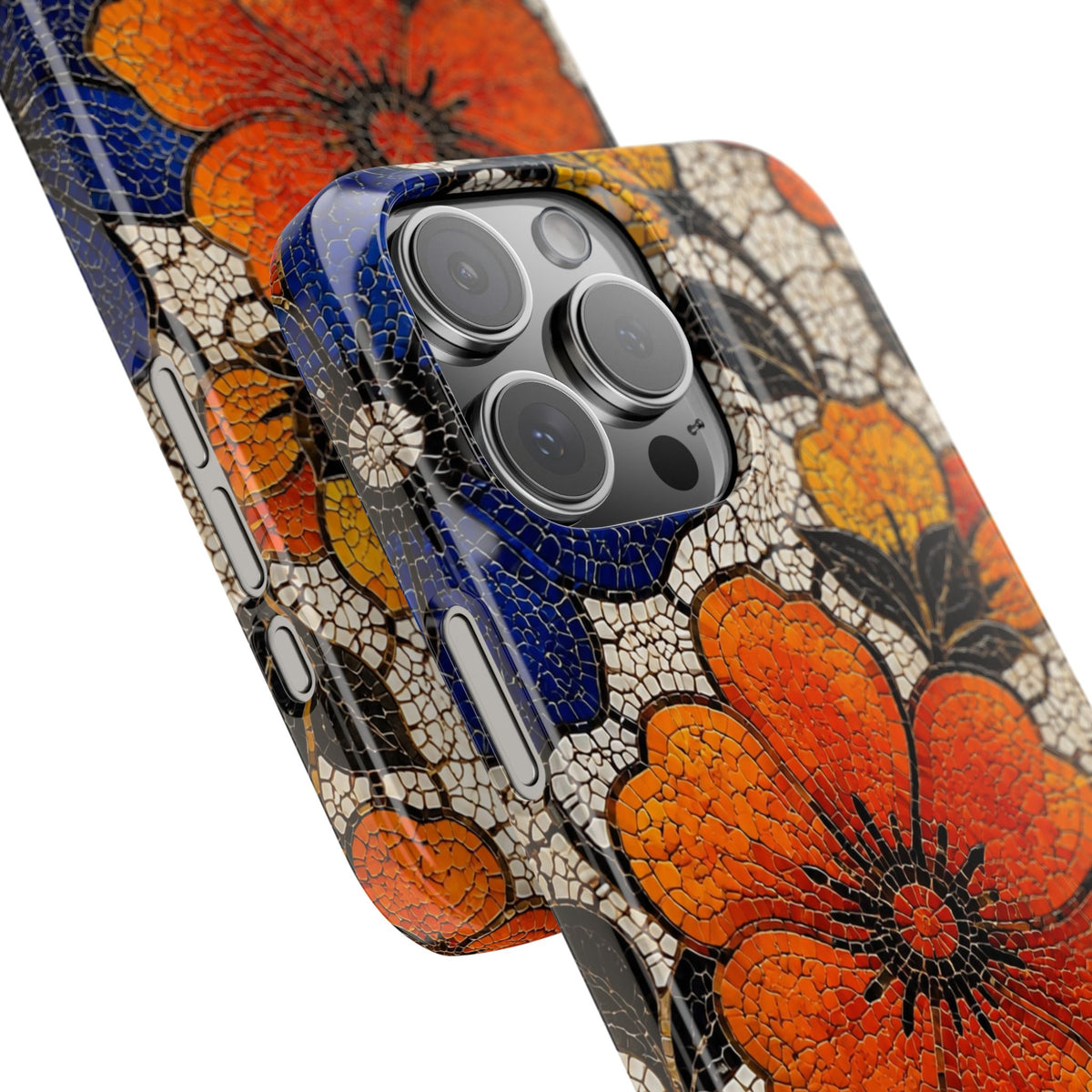 Floral Mosaic Snap Case