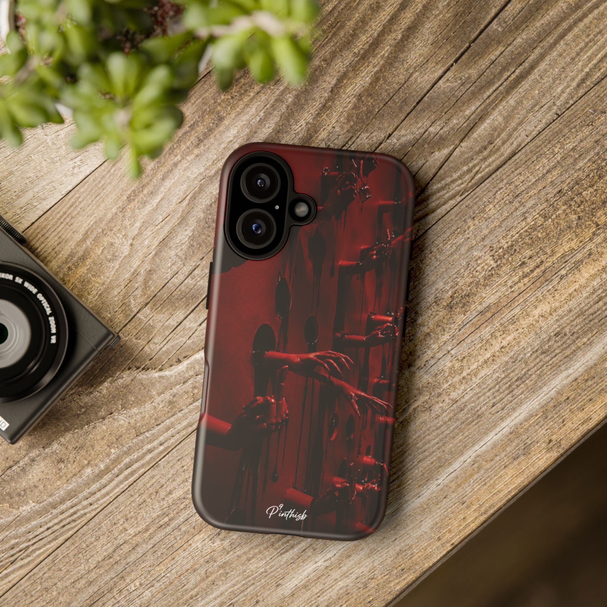 Crimson Reach Tough Phone Case