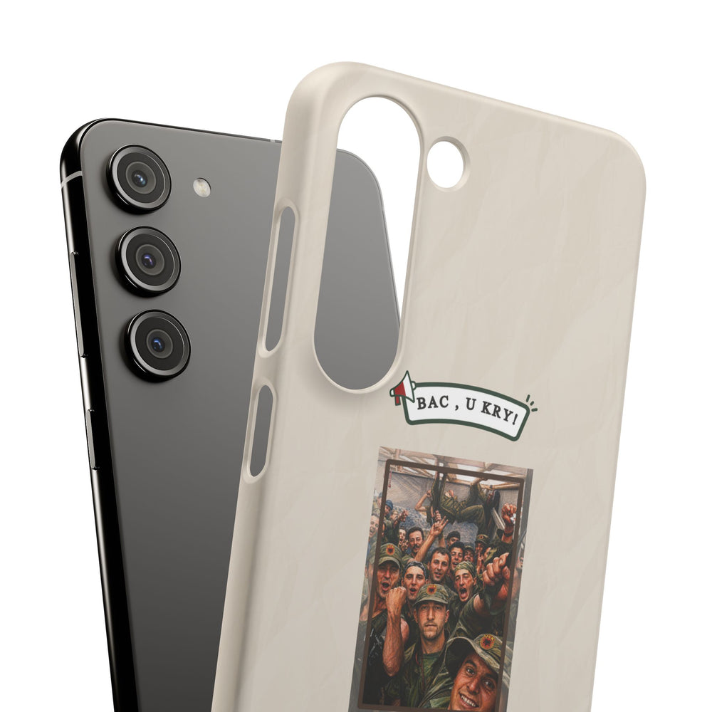 "BAC, U KRY!" Snap Case