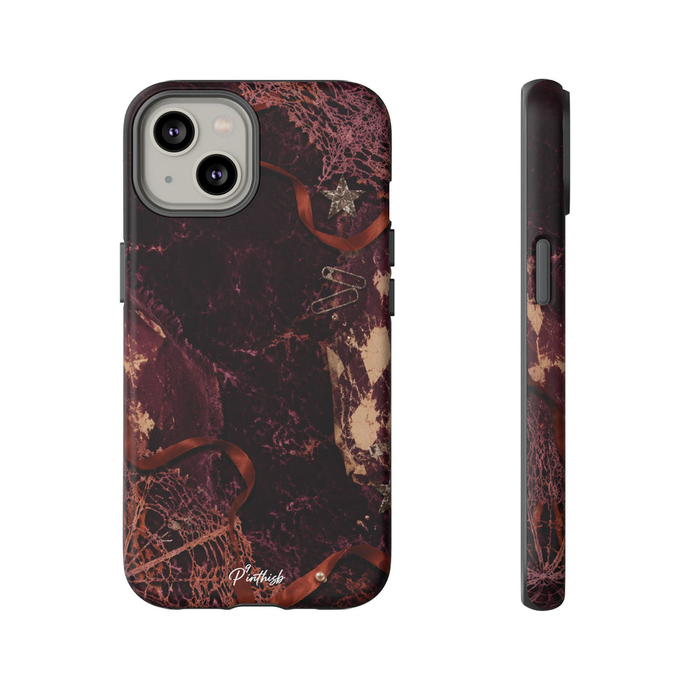 Dark Maroon Vintage Tough Case