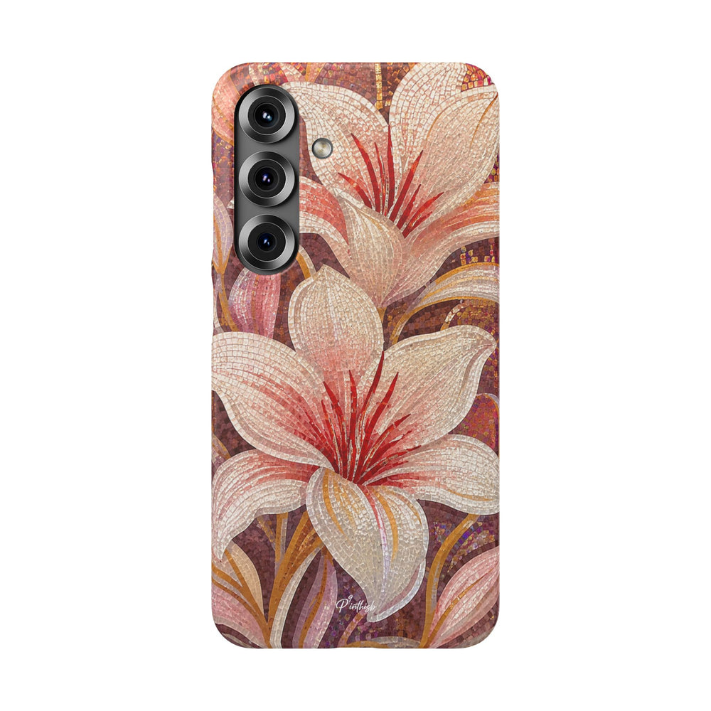 Floral Lily Snap Case