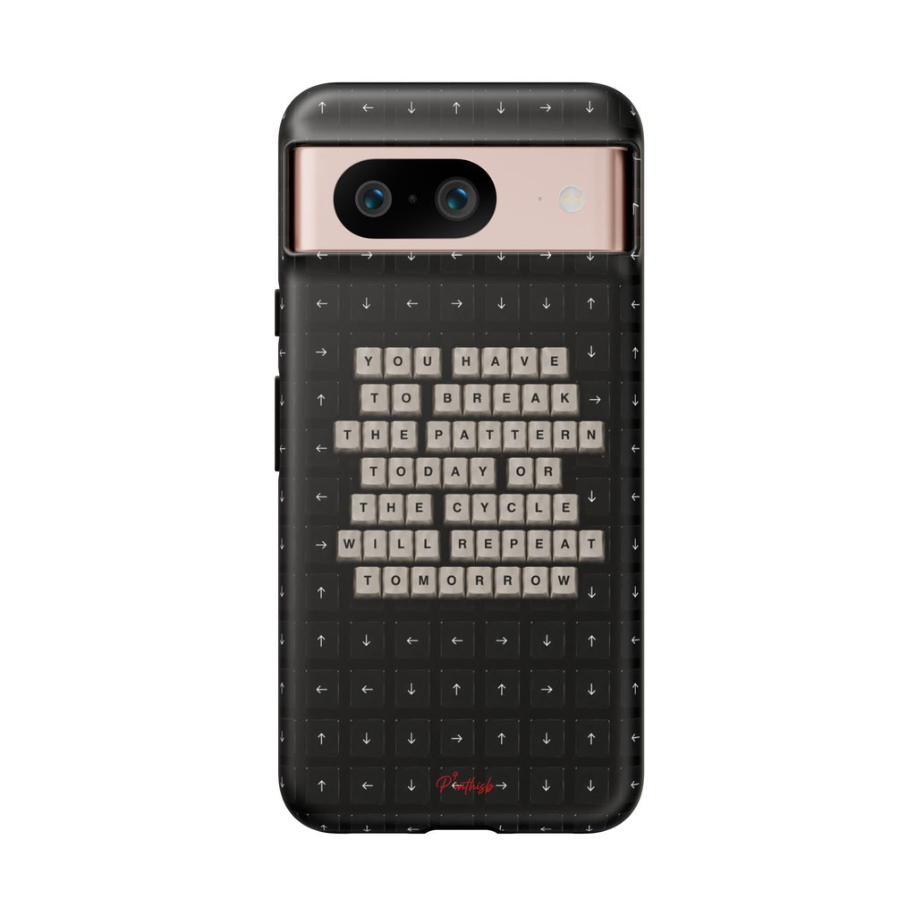 "Break the pattern" Keyboard Tough Case