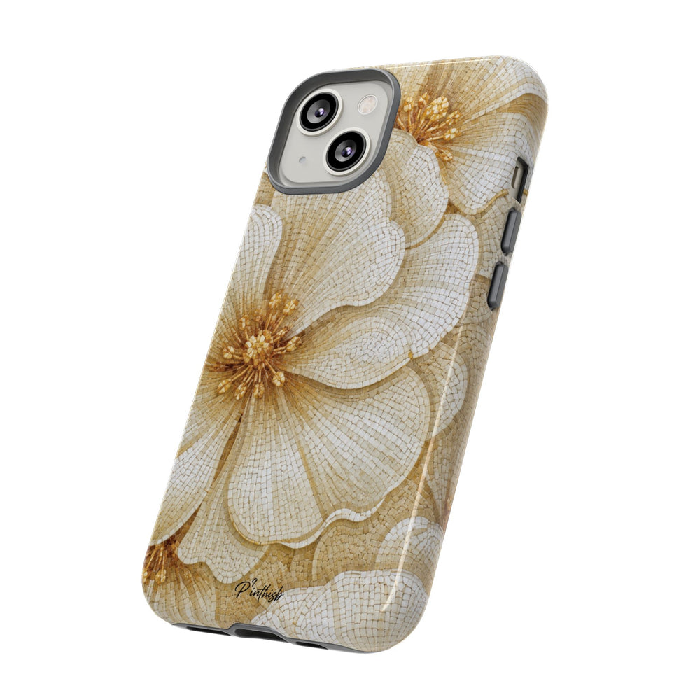 Floral Gold Bloom Tough Case