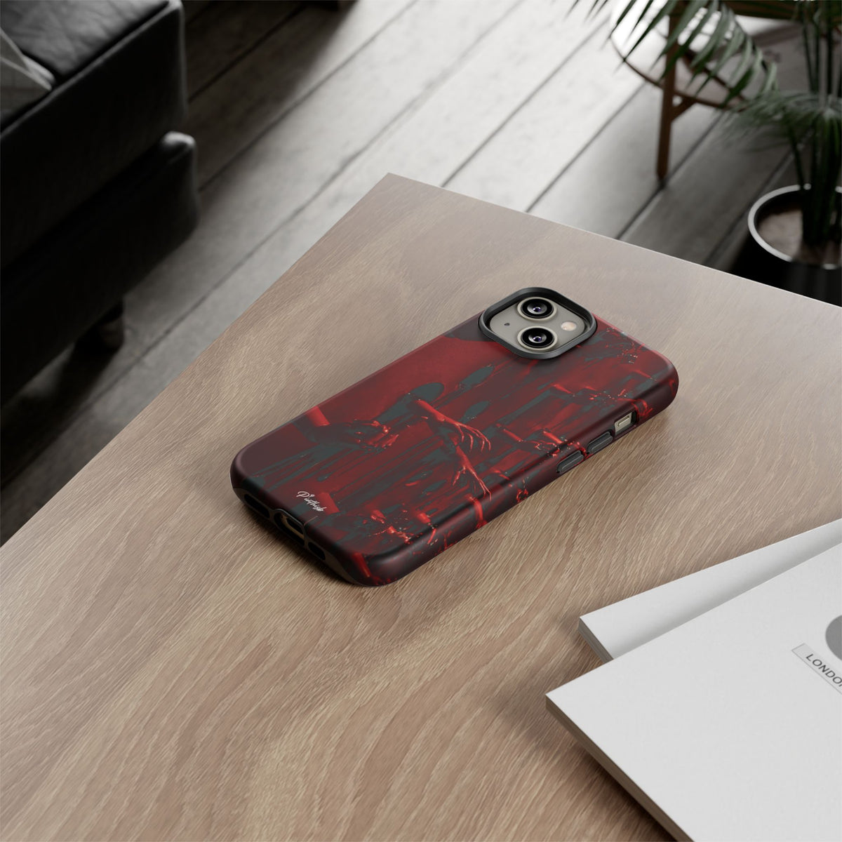 Crimson Reach Tough Phone Case