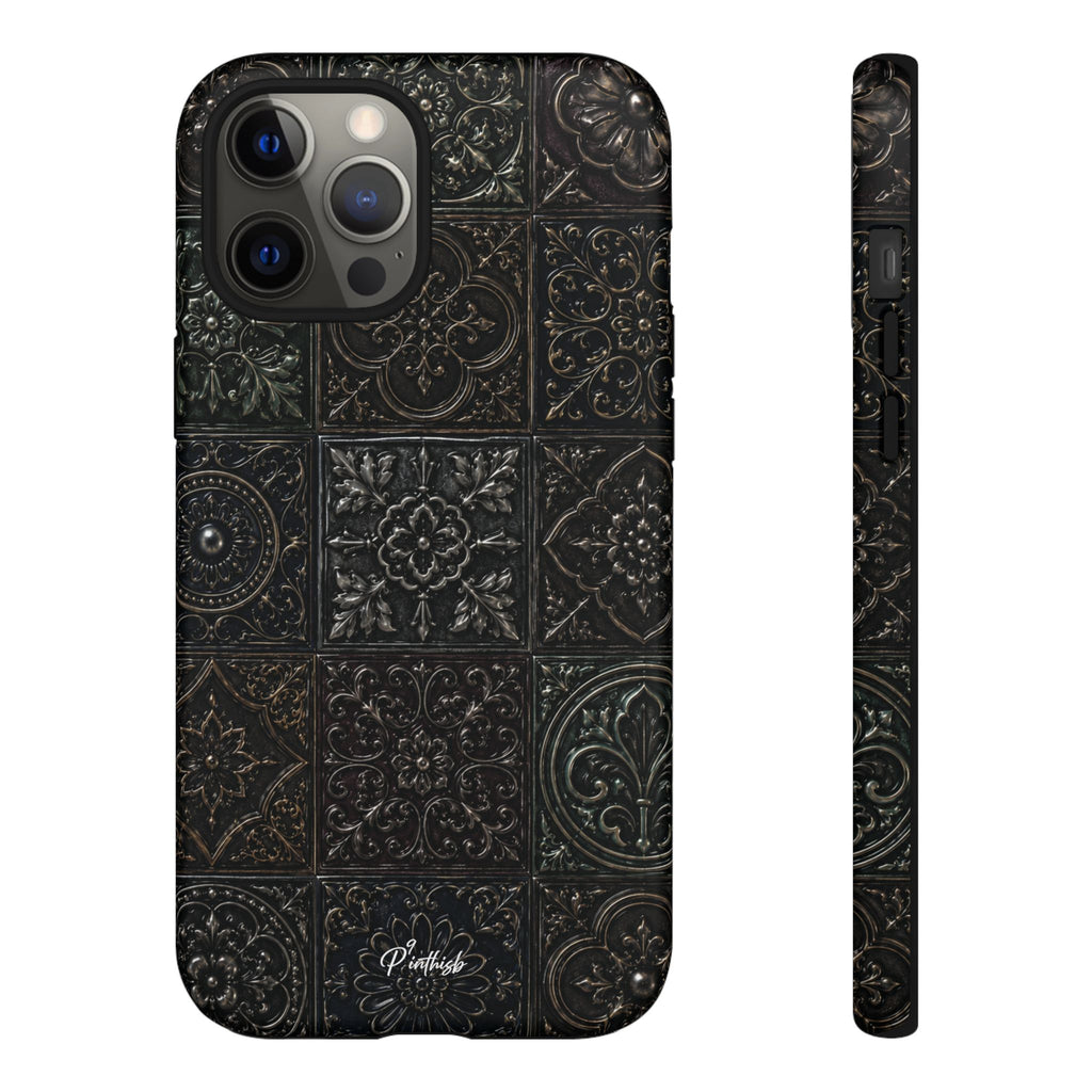 Mosaic Pattern Tough Phone Case