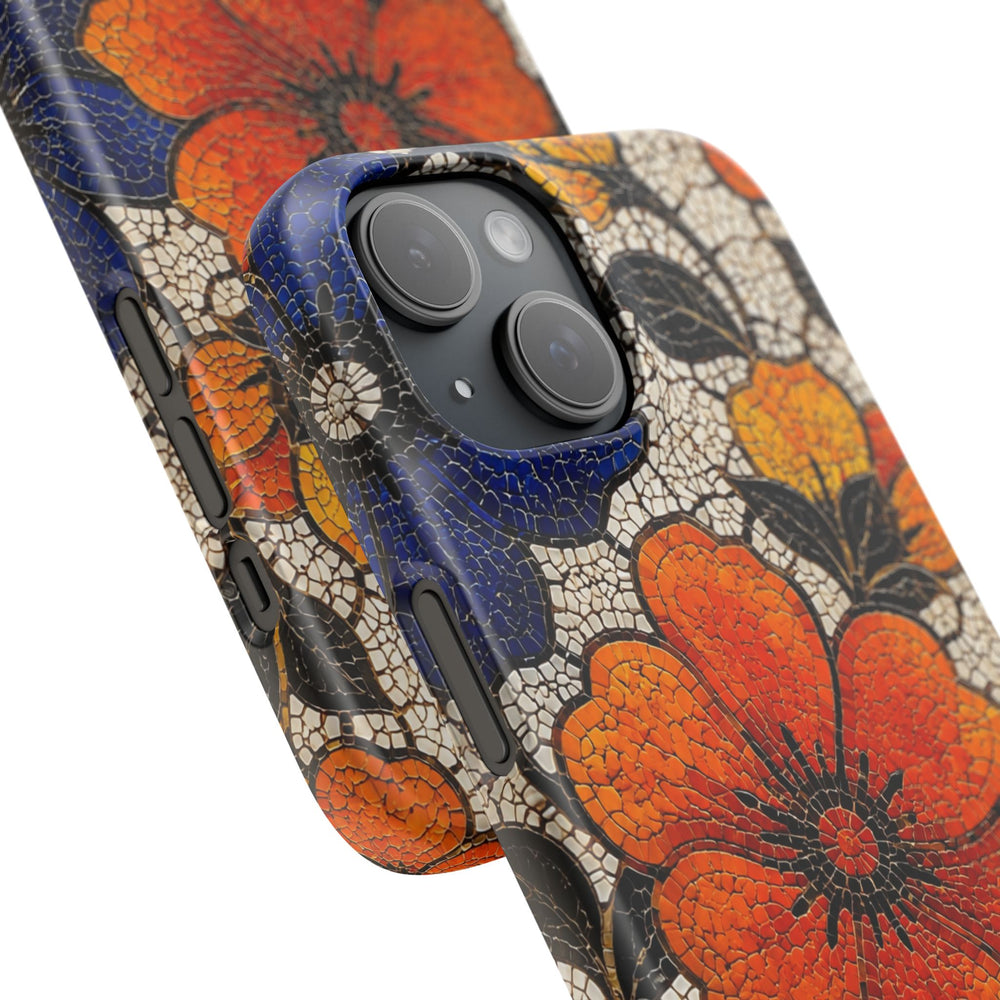 Floral Mosaic Snap Case