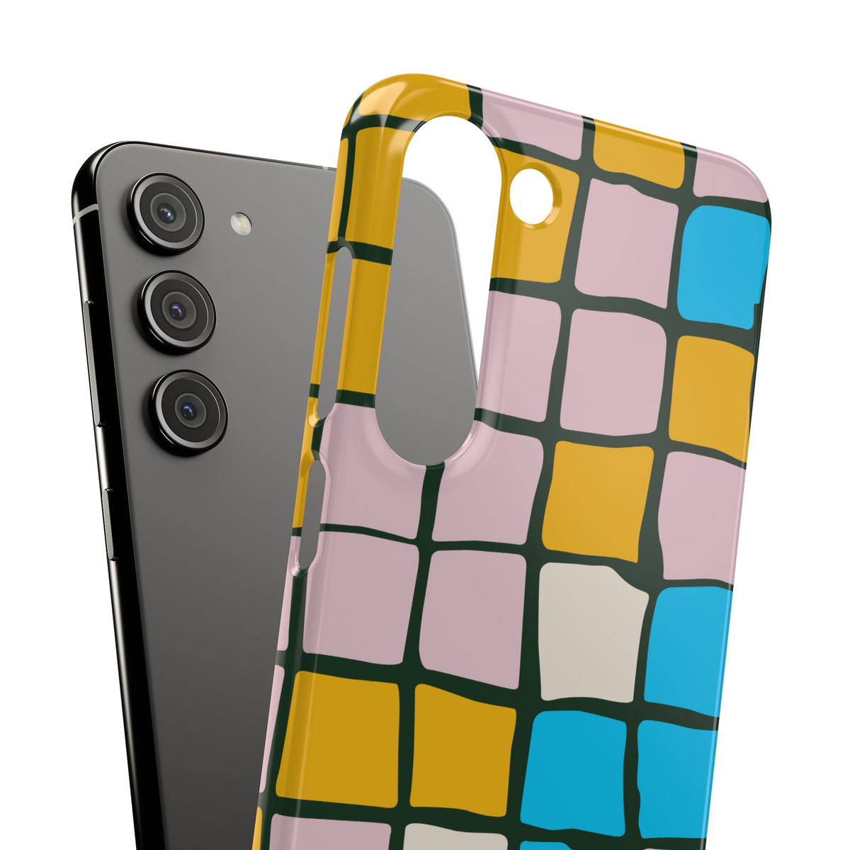 Color Grid Snap Phone Case