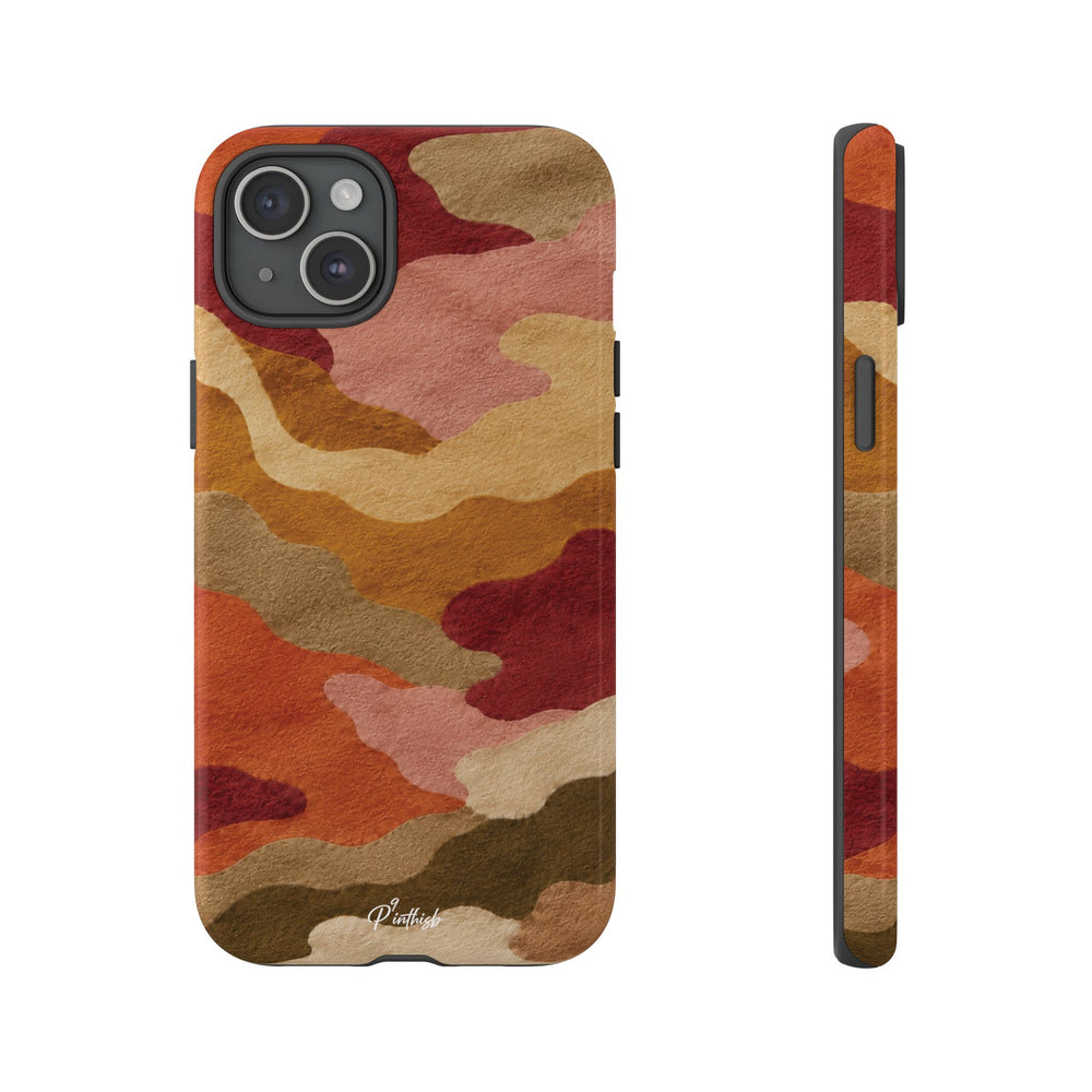 Watercolour Camo Tough Case