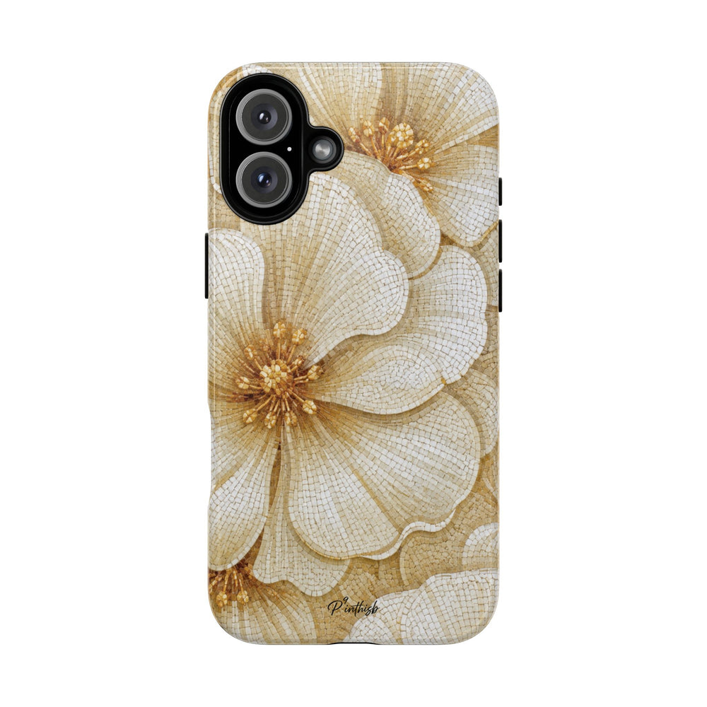 Floral Gold Bloom Tough Case