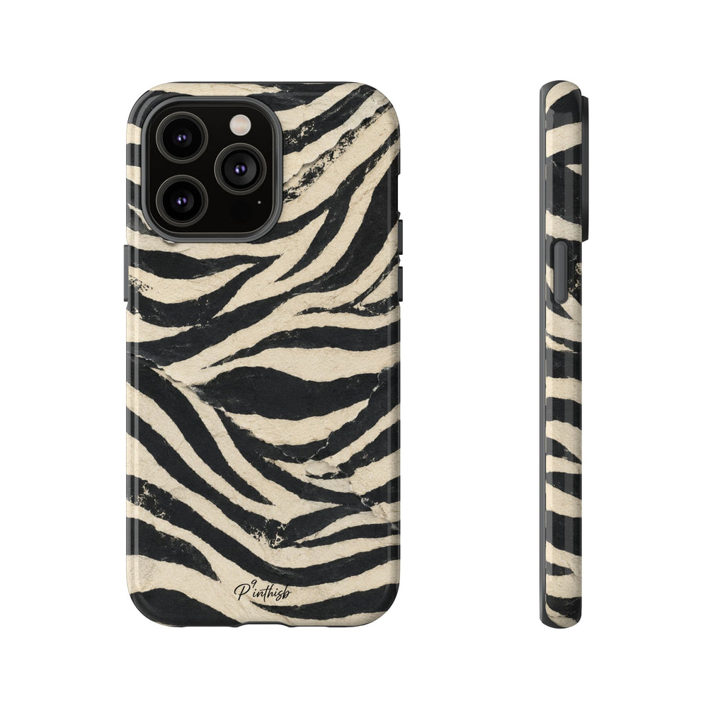 Zebra Stripe Tough Phone Case