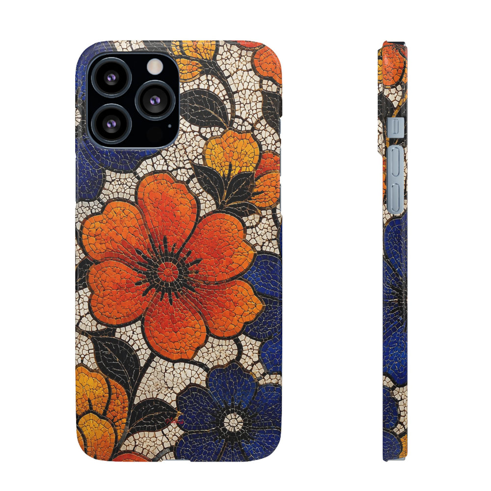 Floral Mosaic Snap Case