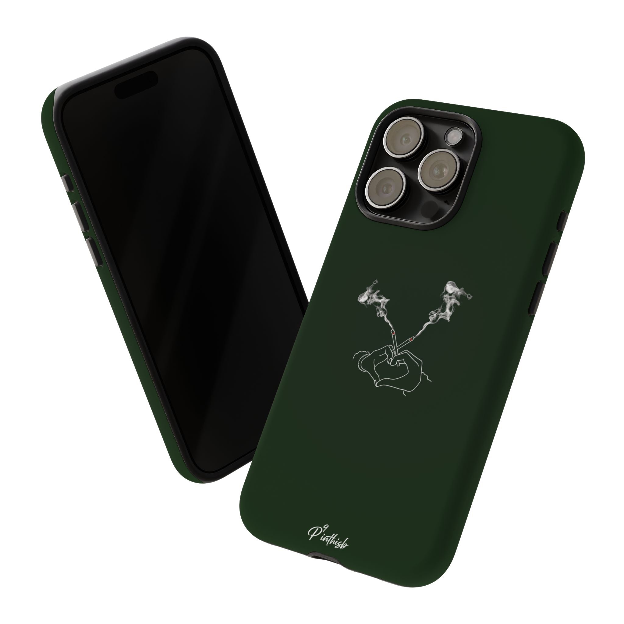 Smoke Heart Tough Case