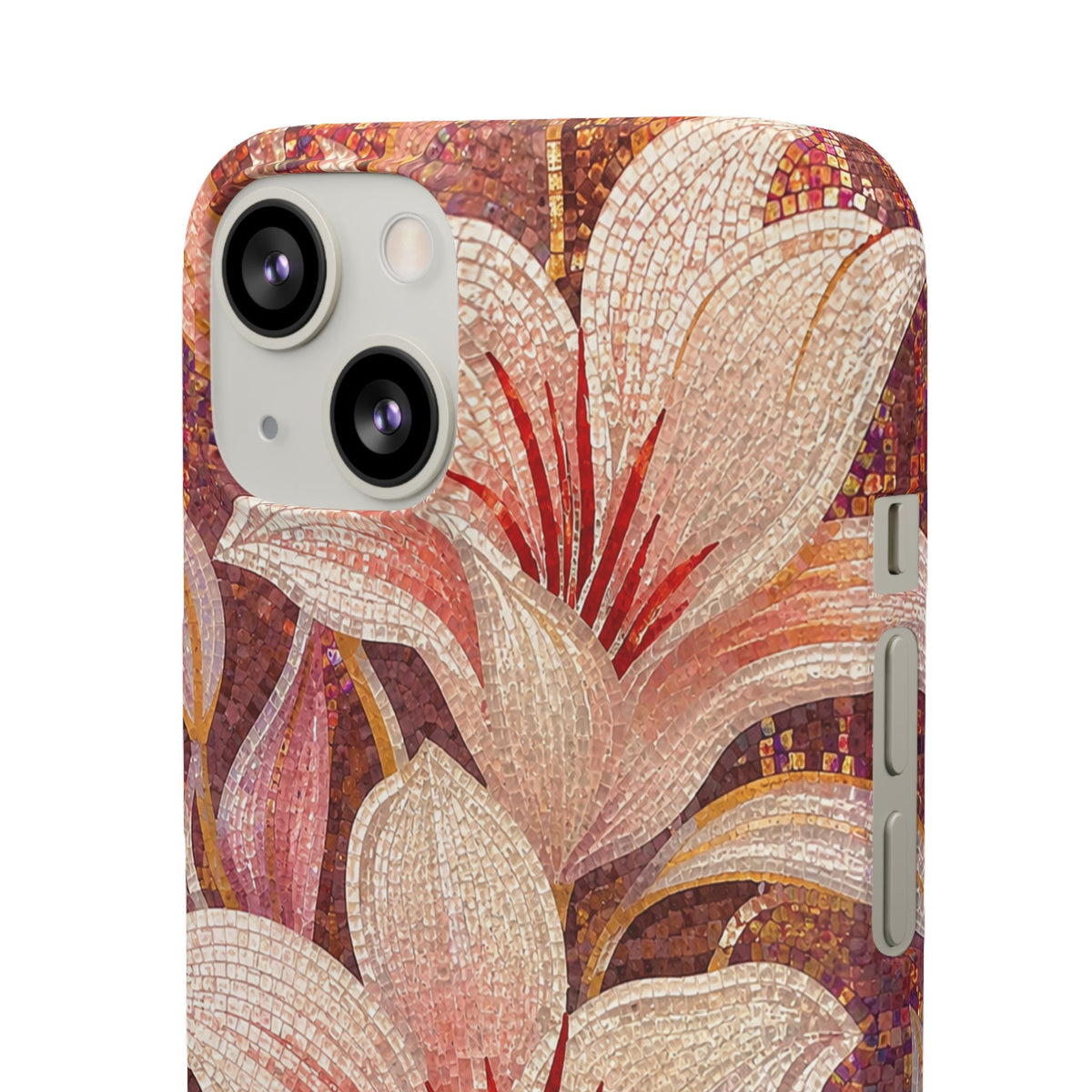Floral Lily Snap Case
