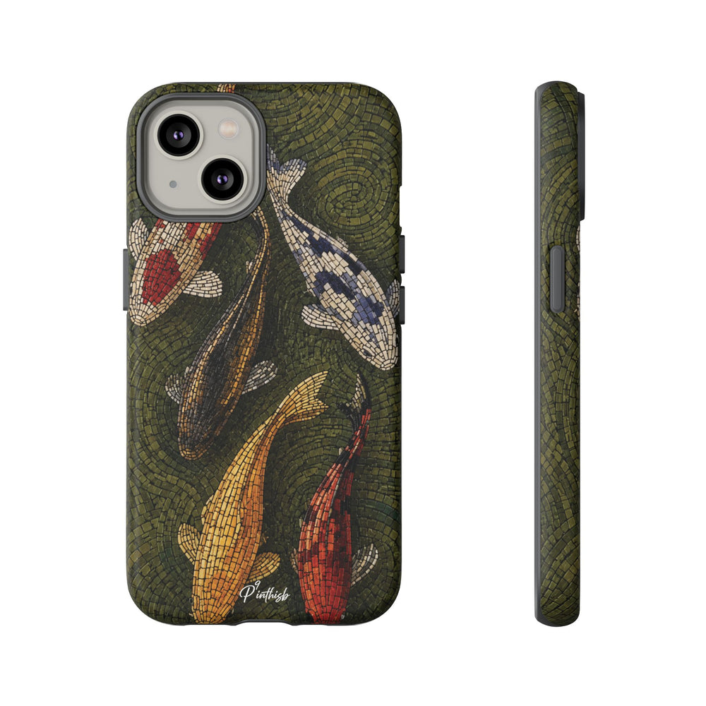 Fish Pond Tough Phone Case