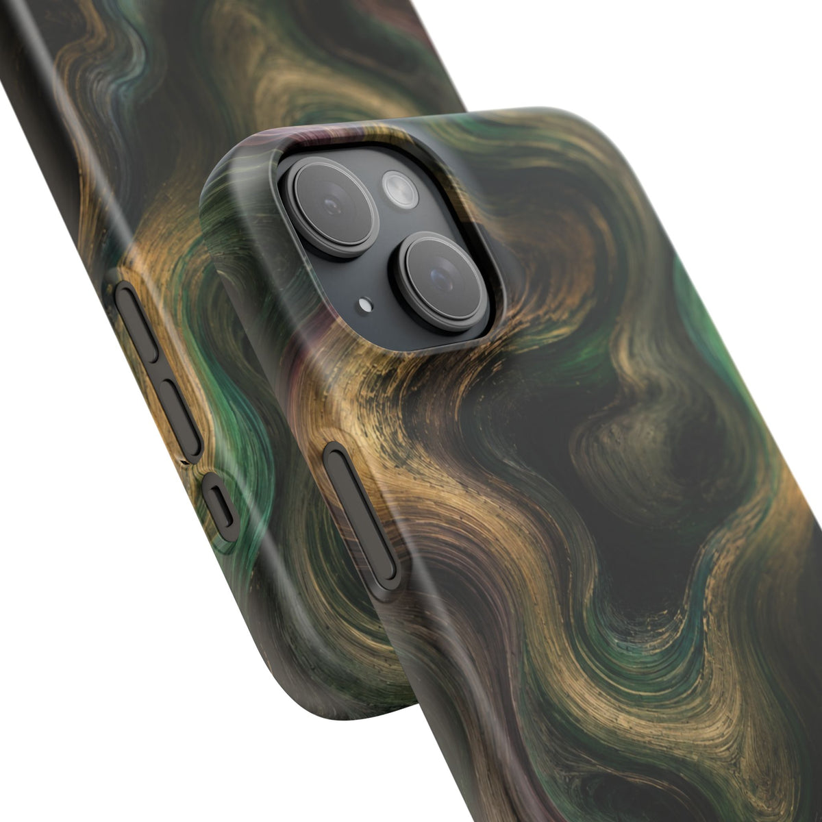 Marbled Forest Snap Phone Case