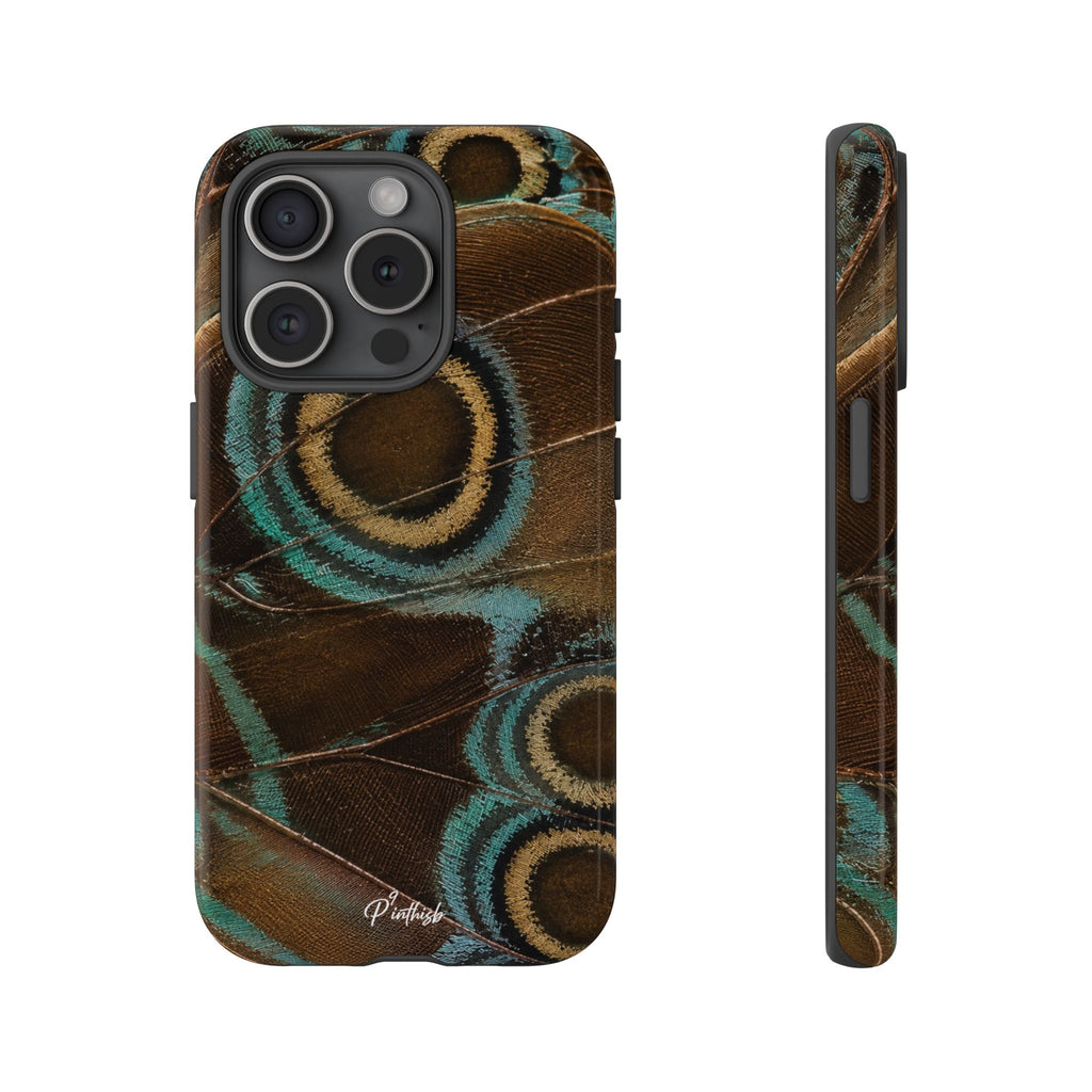 Peacock Feather Pattern Tough Case