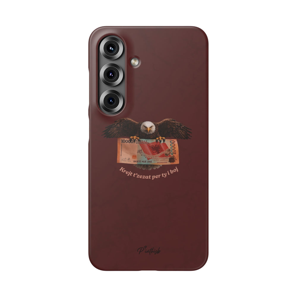 "Krejt t'zezat per ty i boj" Snap Case