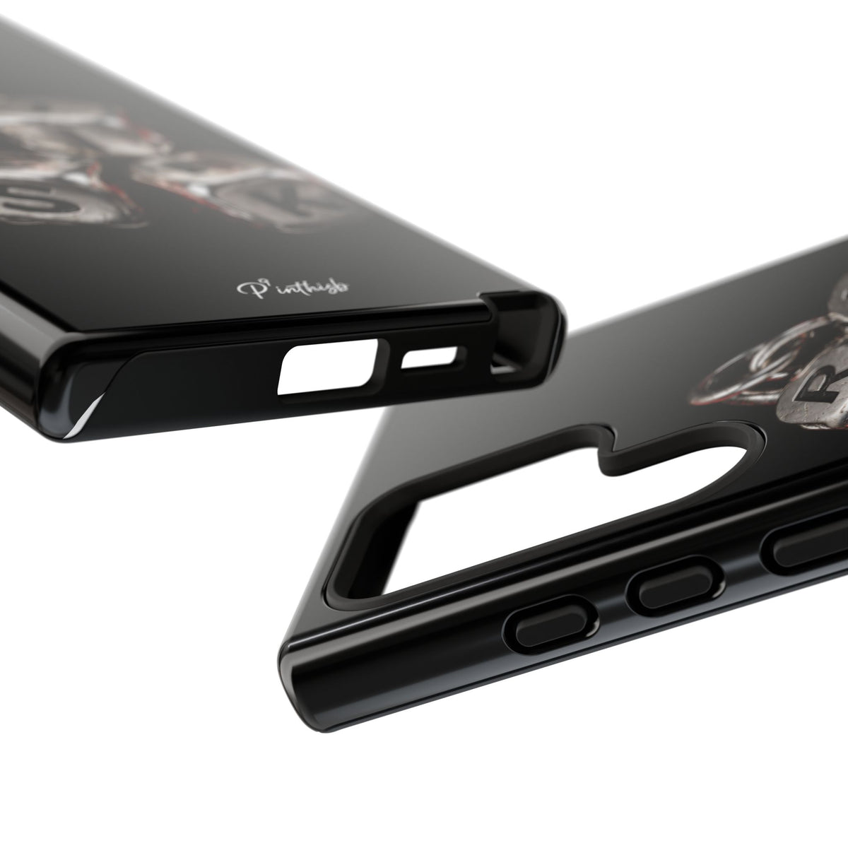 Metallic Dice 'RISK' Phone Case