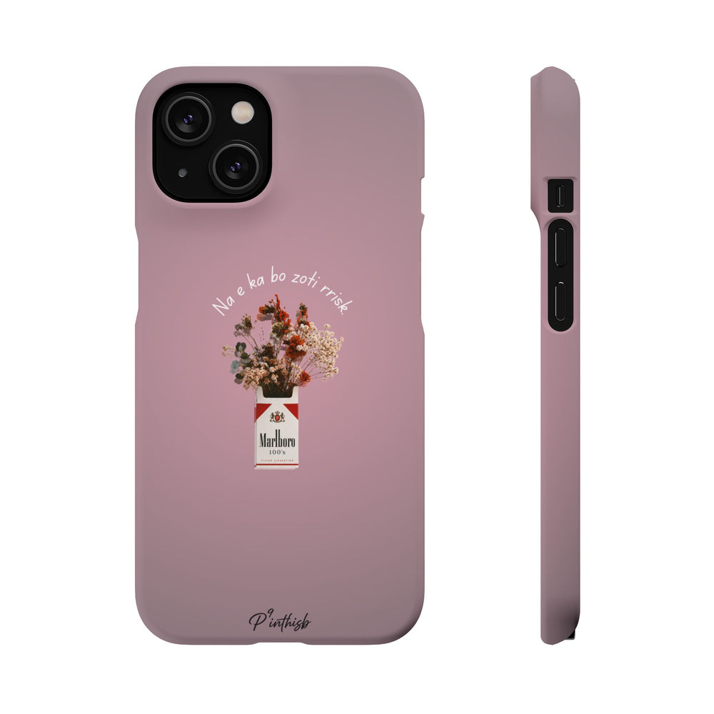 "Na e ka bo zoti rrisk." Snap Phone Case