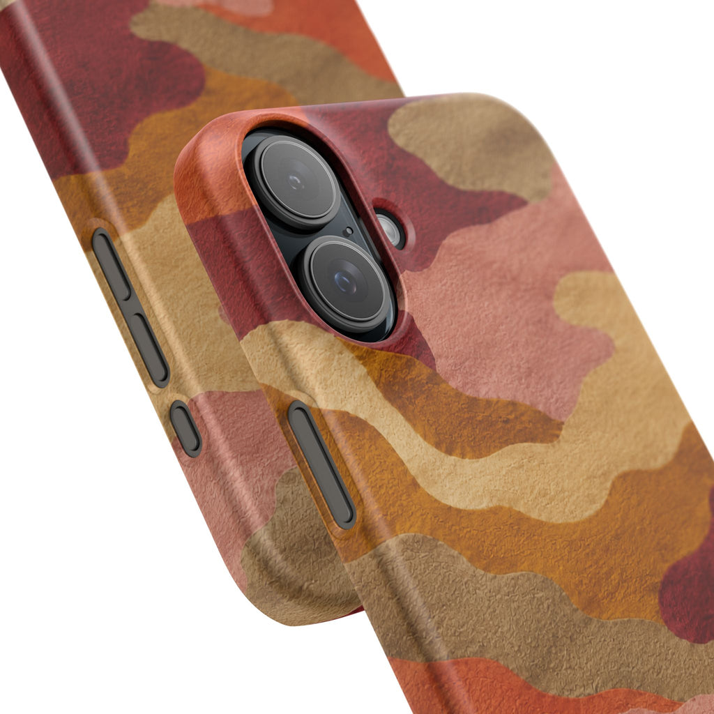 Watercolour Camo Snap Case