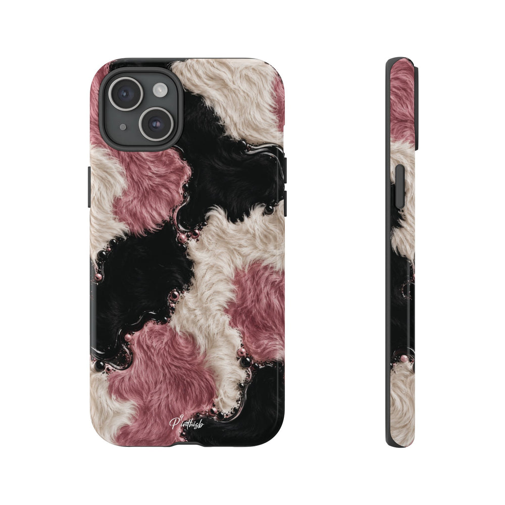 Cow Print Swirl Tough Case