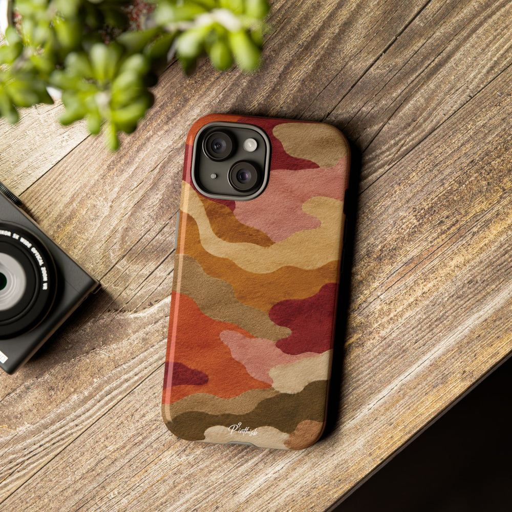 Watercolour Camo Tough Case