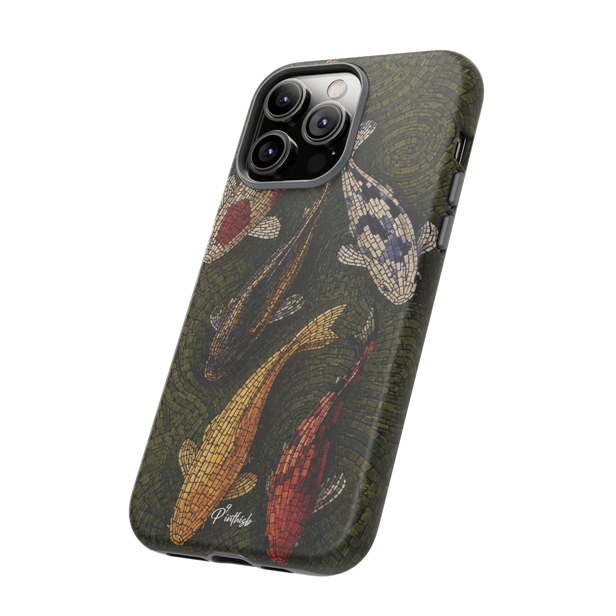 Fish Pond Tough Phone Case