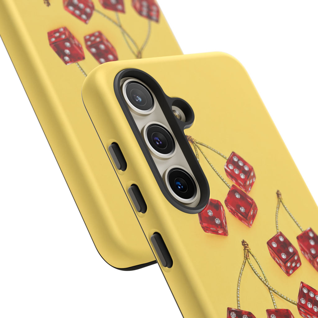 Cherry Dice Tough Phone Case