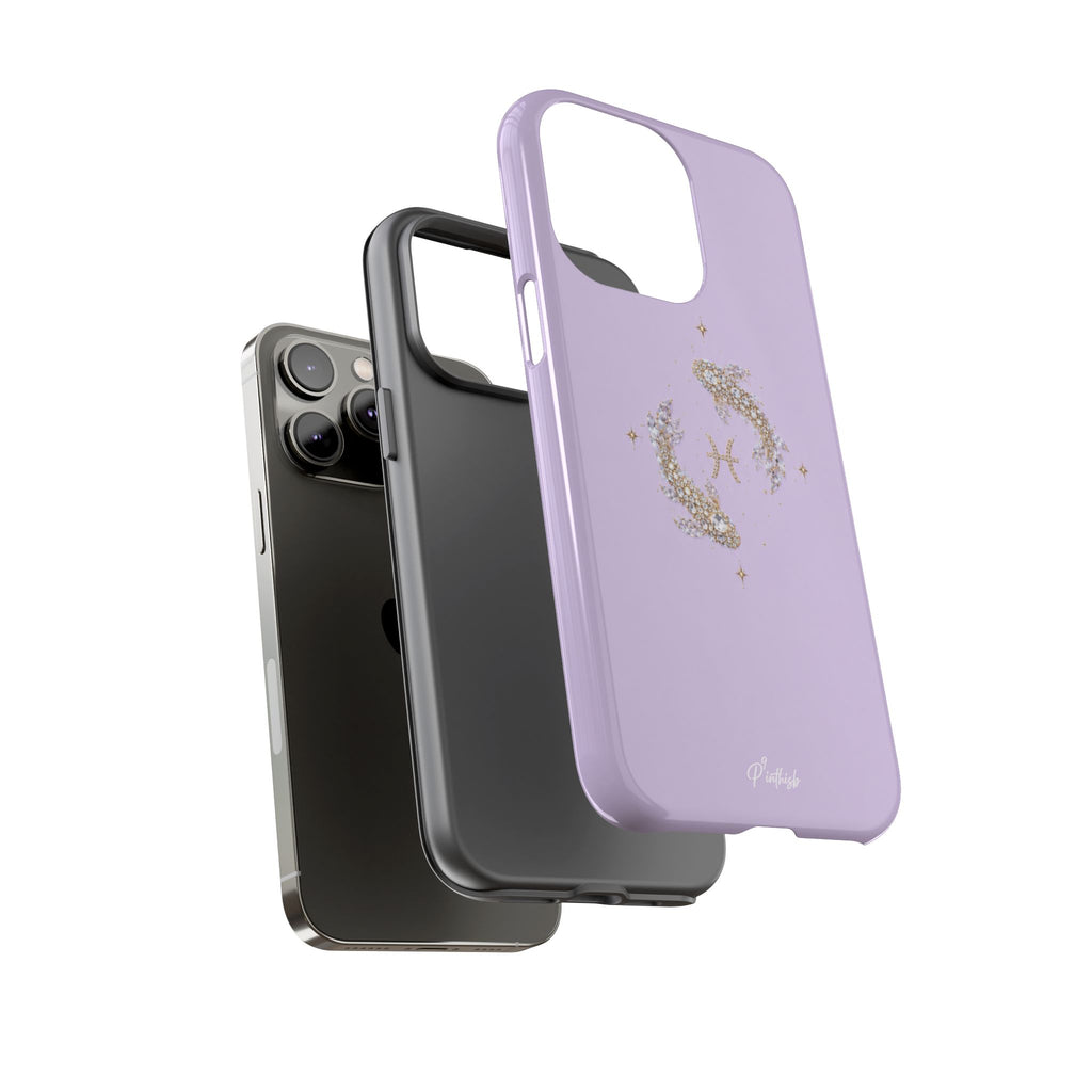 Pisces Glitter Phone Case