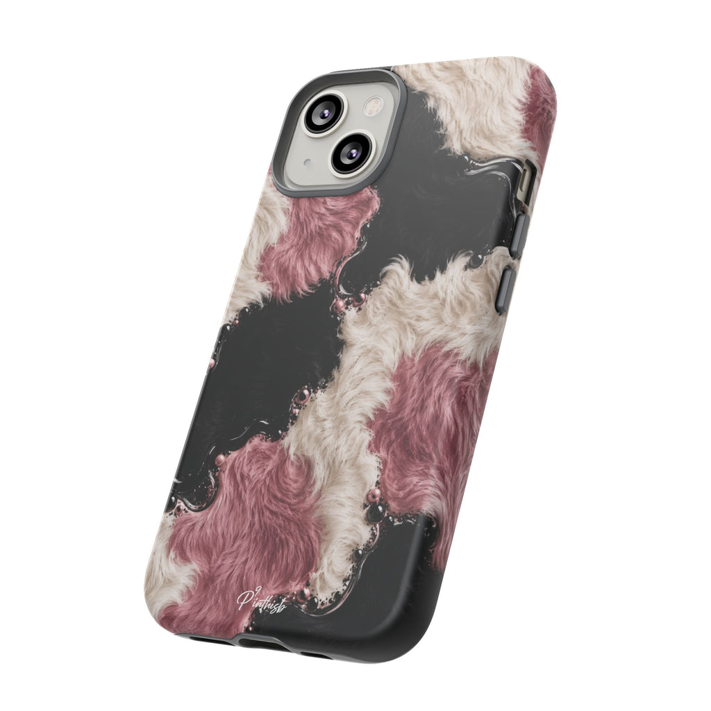 Cow Print Swirl Tough Case