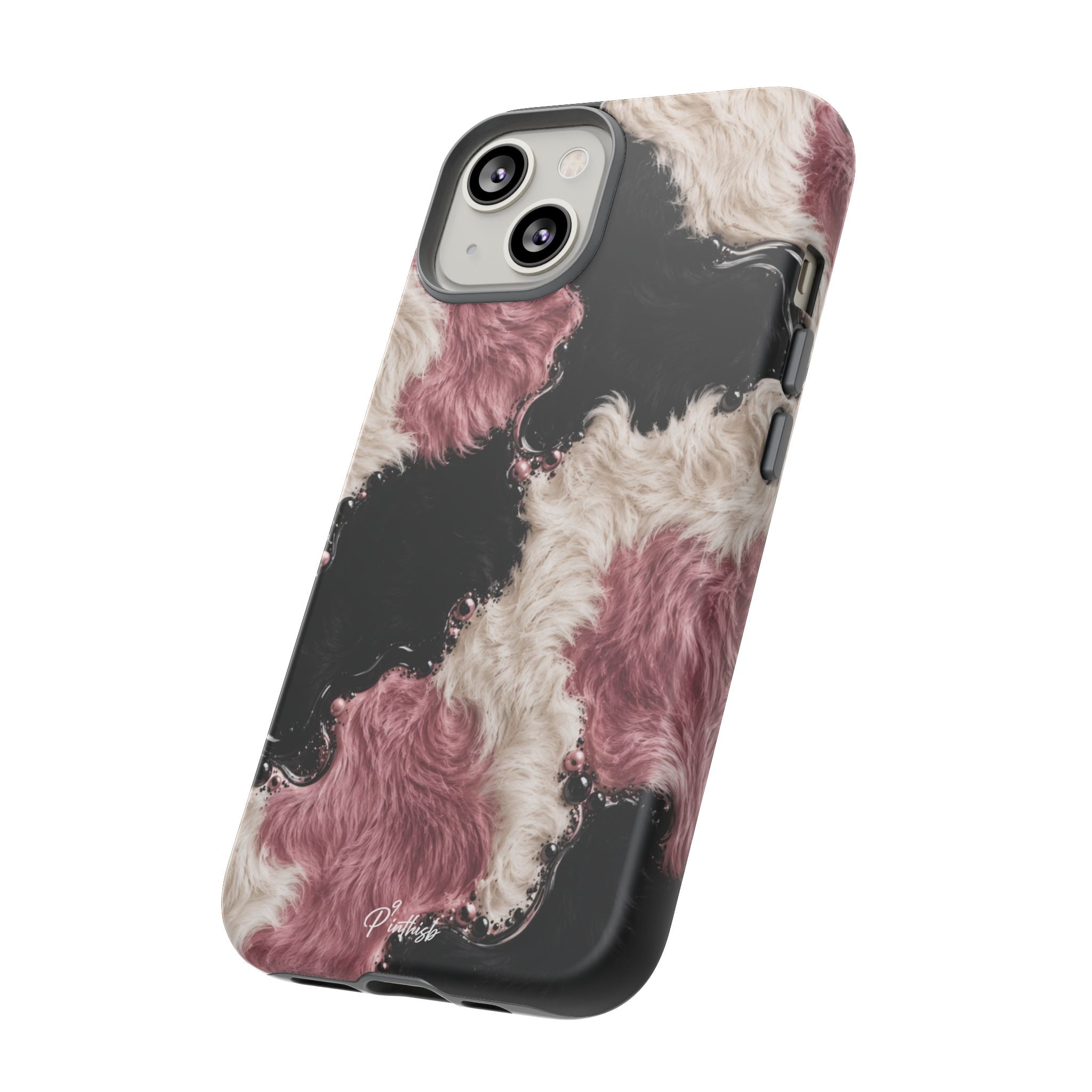 Cow Print Swirl Tough Case