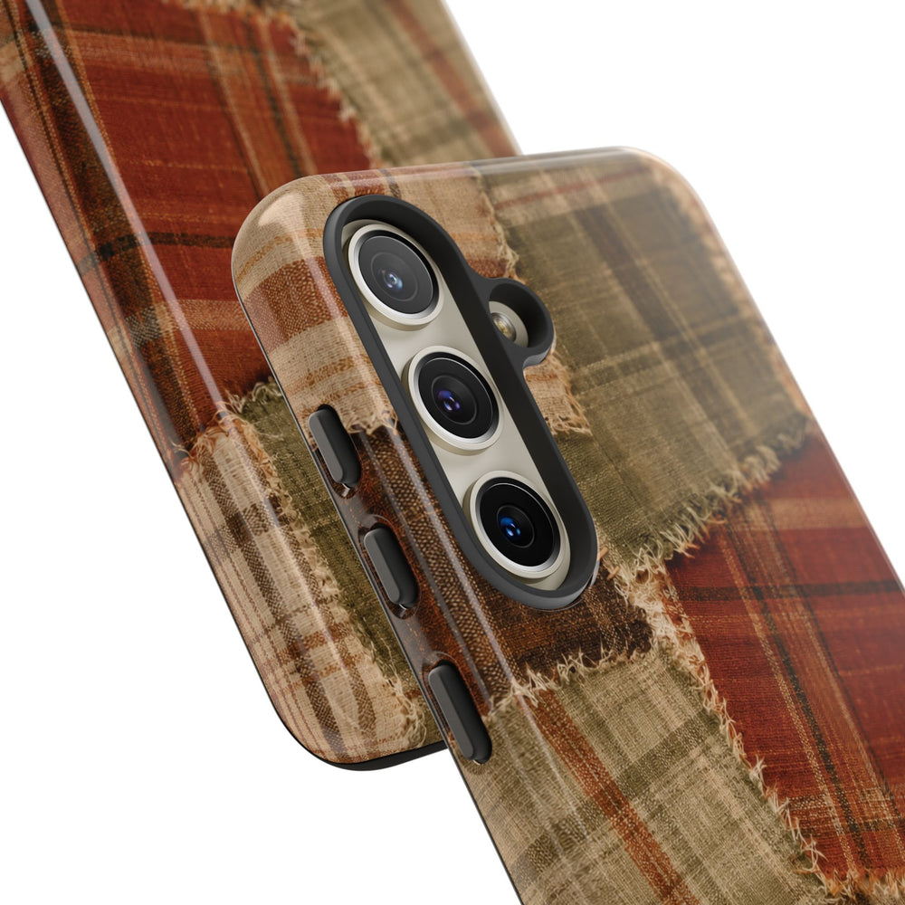 Rustic Fall Patchwork Tough Case