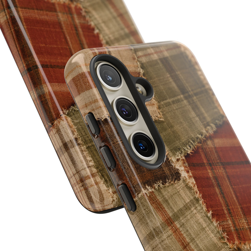 Rustic Fall Patchwork Tough Case