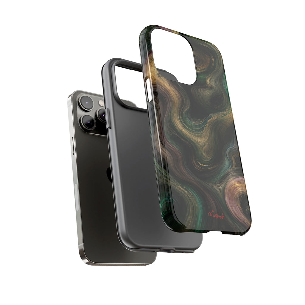 Marbled Forest Tough Phone Case