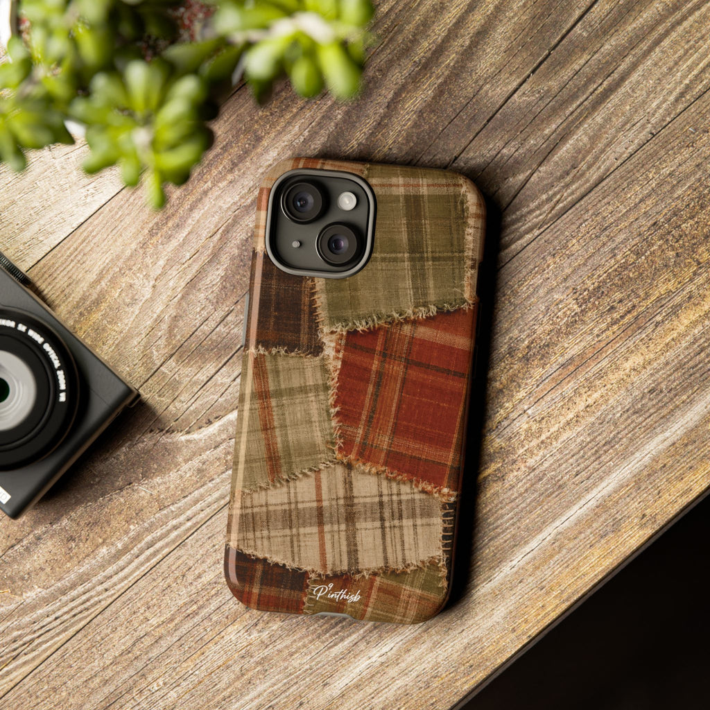 Rustic Fall Patchwork Tough Case