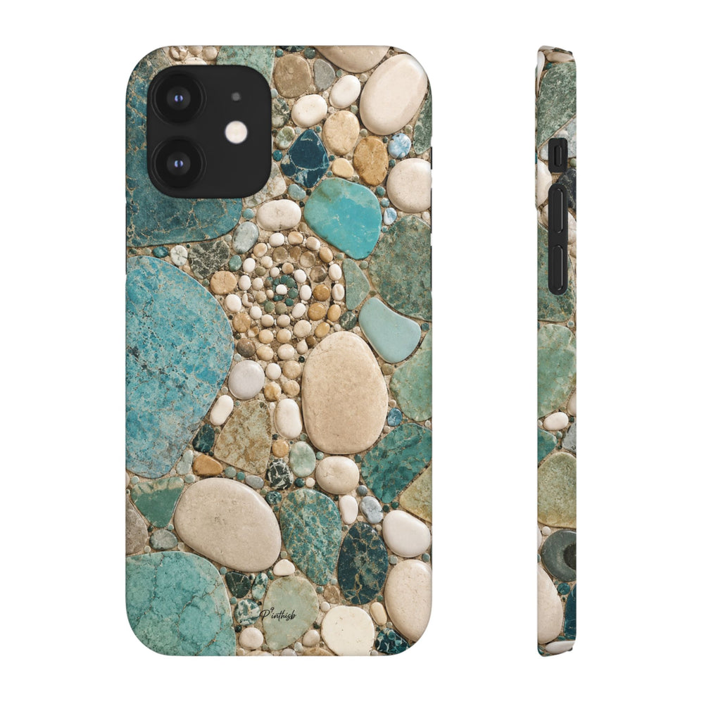 Sea Glass Mosaic Snap Case