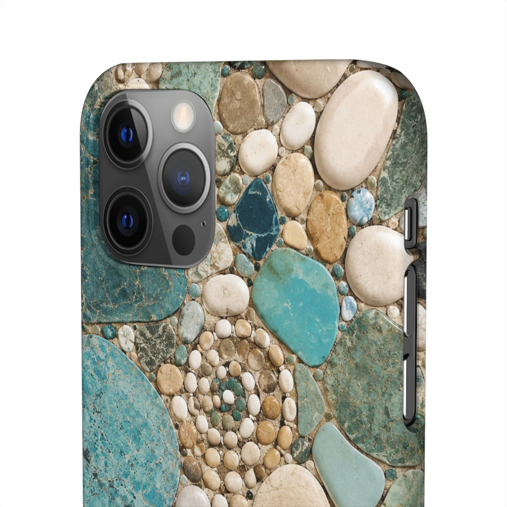 Sea Glass Mosaic Snap Case