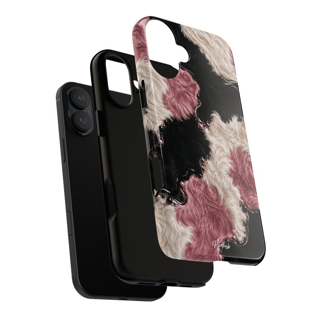 Cow Print Swirl Tough Case