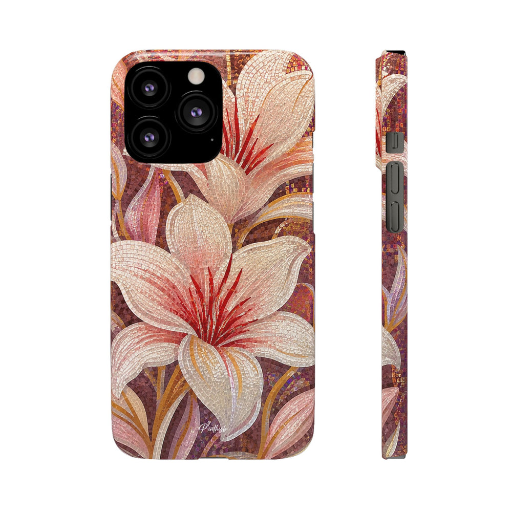 Floral Lily Snap Case