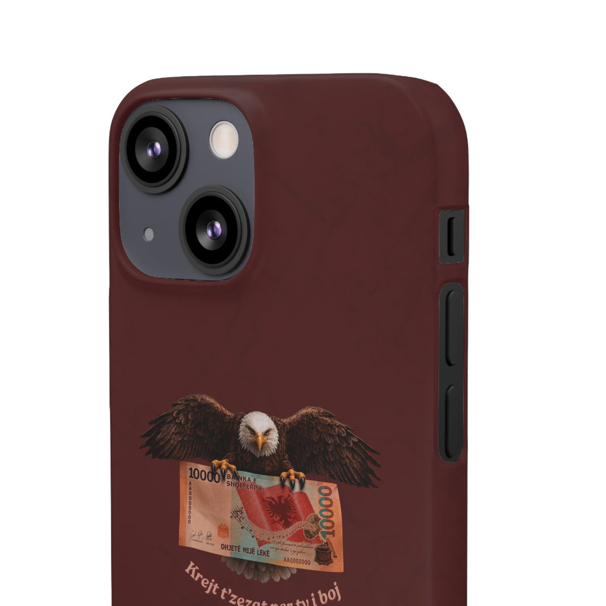 "Krejt t'zezat per ty i boj" Snap Case