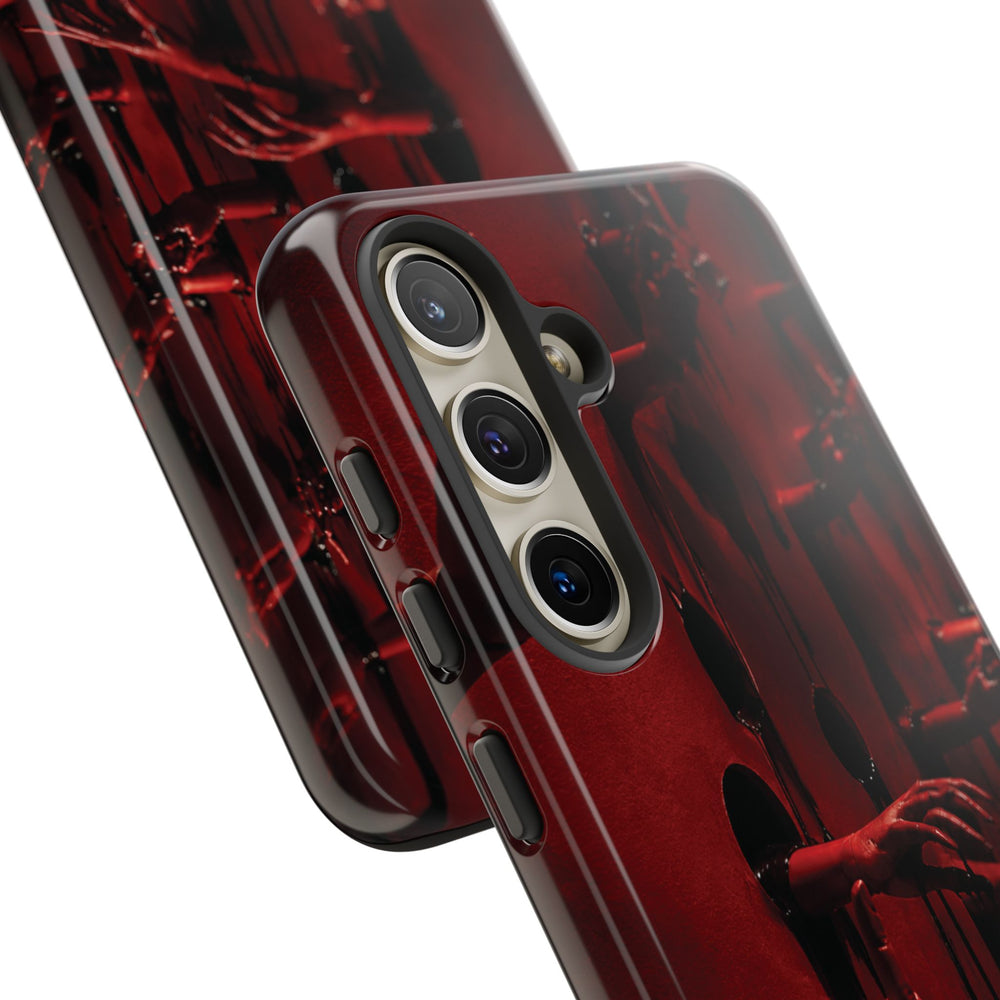 Crimson Reach Tough Phone Case