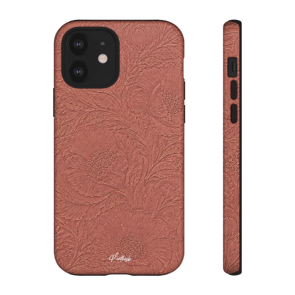 Embossed Floral Tough Case