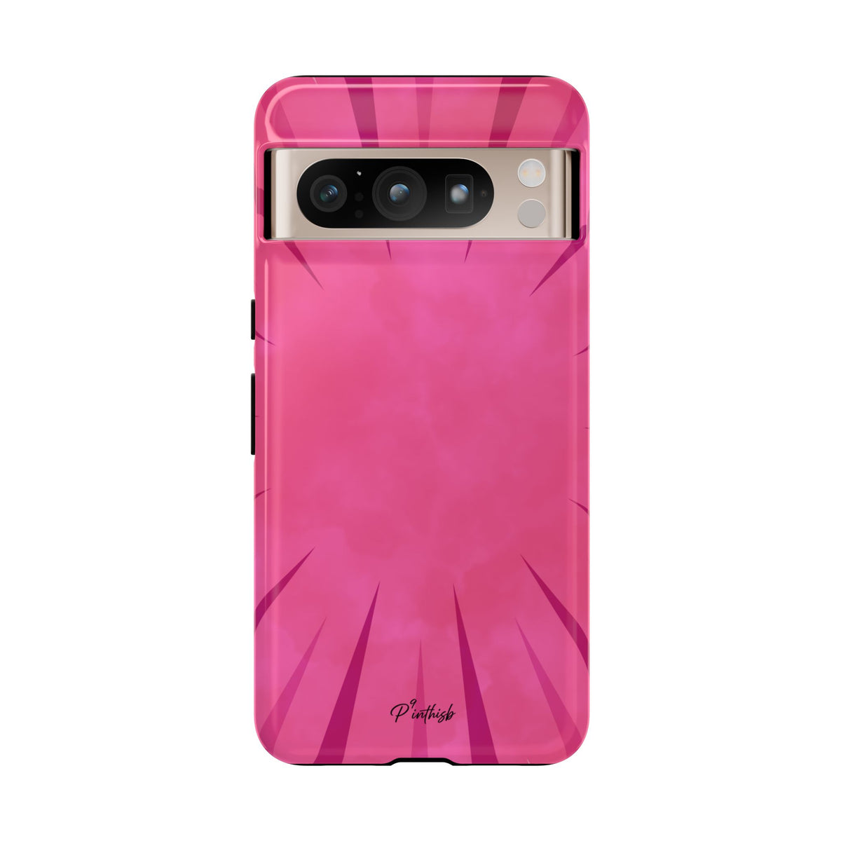Pink Burst Tough Phone Case
