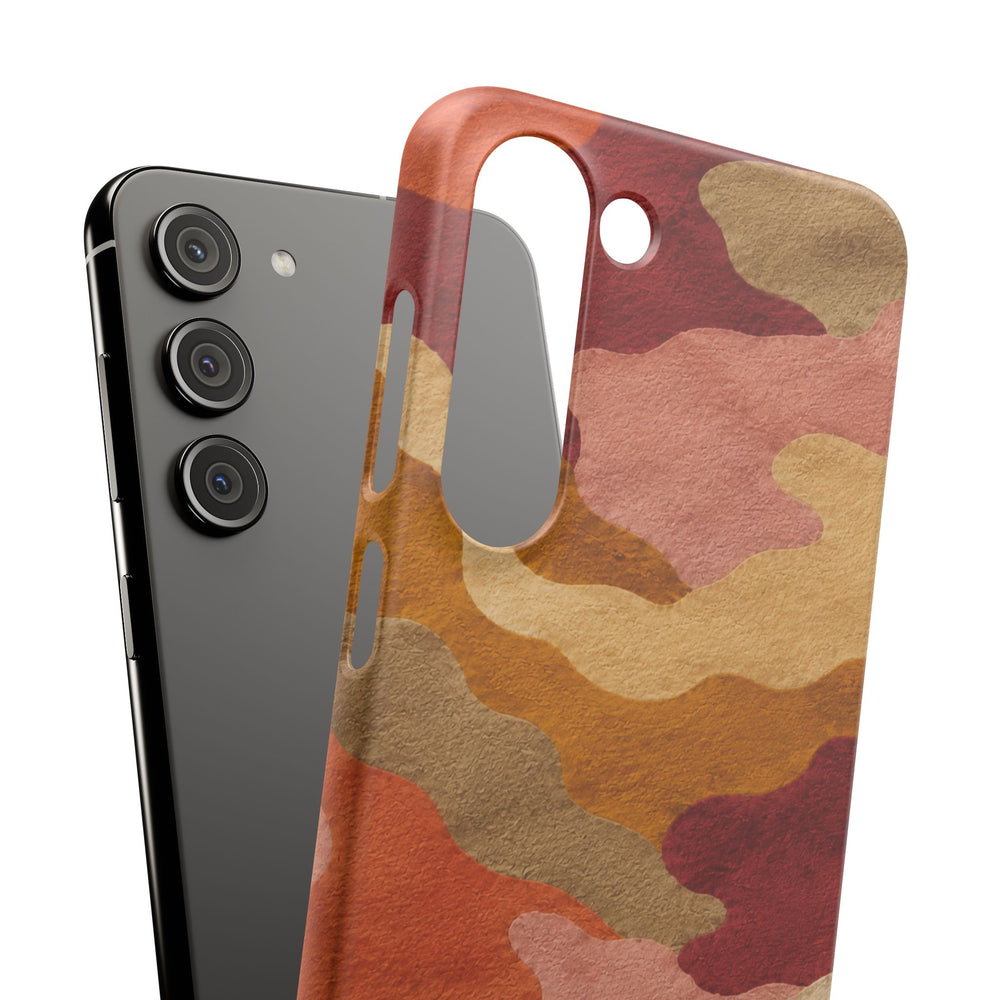 Watercolour Camo Snap Case