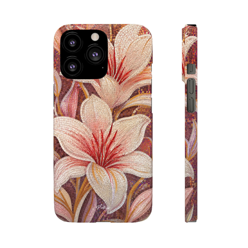 Floral Lily Snap Case