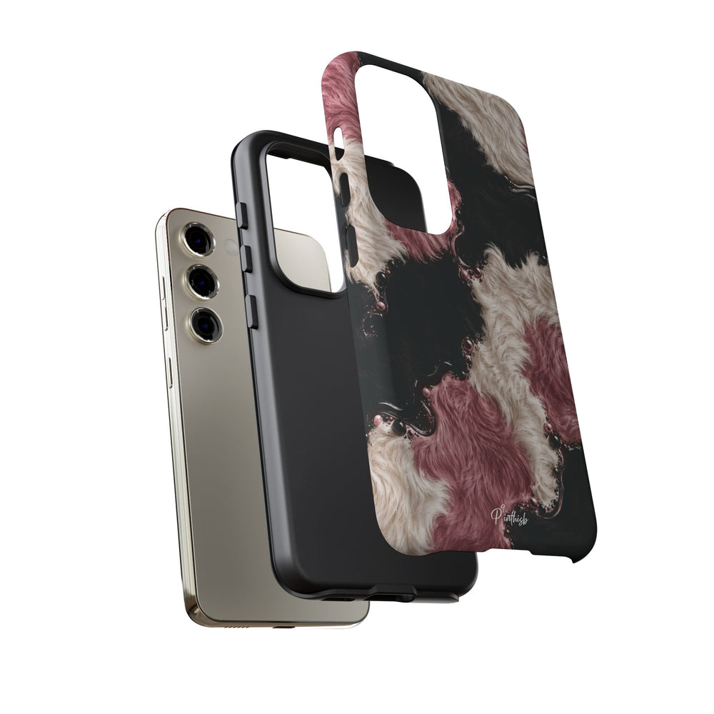 Cow Print Swirl Tough Case